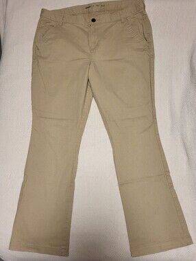 Old Navy Khaki Boot-Cut Pants